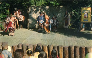 Indian Dancing at Frontier Village, San Jose, California                            